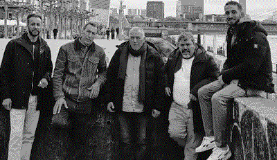 Els membres de la banda Inumazigh..