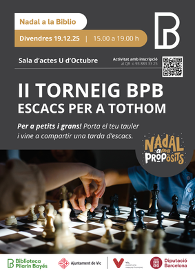 II Torneig BPB: Escacs per a tothom