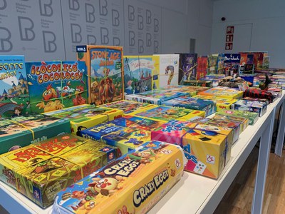 Jocs de taula en família.