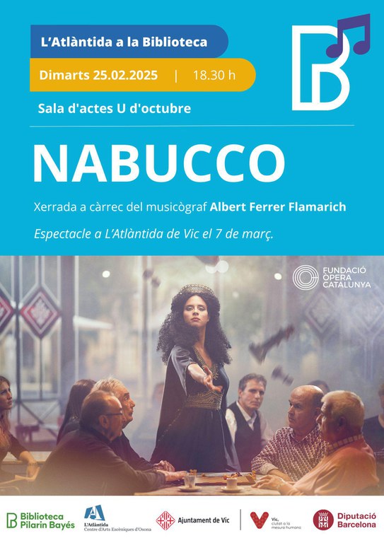L'Atlàntida a la Biblioteca: Nabucco
