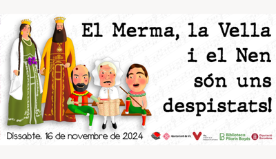 Imatge promocional de la gimcana amb els gegants i els capgrossos de Vic..