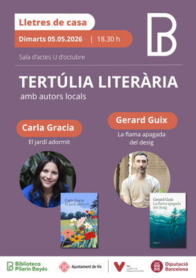 Lletres de casa: Carla Gracia i Gerard Guix