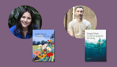 Els autors i les cobertes dels llibres..