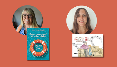 Anna Solà i Anna Ribera, i les cobertes dels llibres..