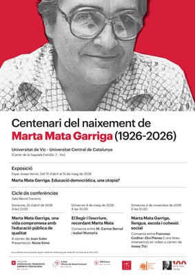 Marta Mata Garriga: Educació democràtica, una utopia?.
