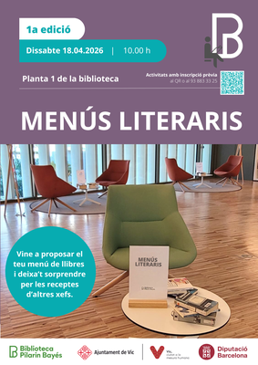 Menús literaris