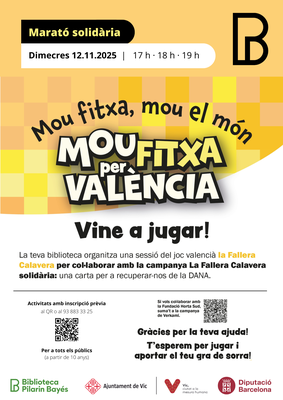Cartell de Mou fitxa per València