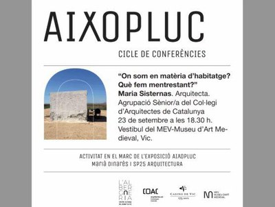 On som en matèria d'habitatge? Què fem mentrestant?.