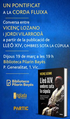 Presentació del llibre "Lleó XIV, ombres sota la cúpula"