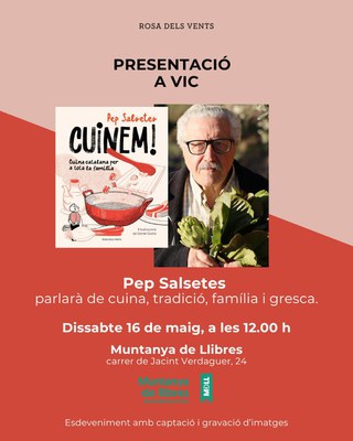 Presentem 'Cuinem!' de Pep Salsetes..