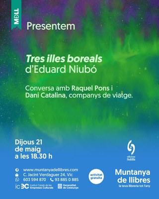 Presentem 'Tres illes boreals' d'Eduard Niubó.