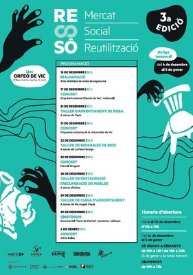 Taller de restauració i recuperació de mobles al Ressò.