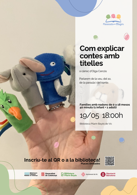 Taller familiar: Com explicar contes amb els dits