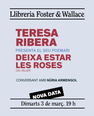 Teresa Ribera presenta "Deixa estar les roses".
