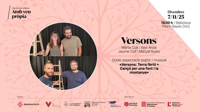 Amb veu pròpia: Versons 2025