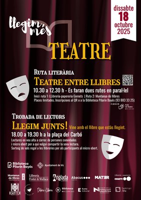 Llegim més... Teatre
