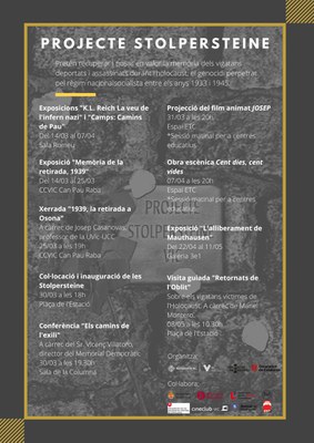 Cartell amb la programació 2022