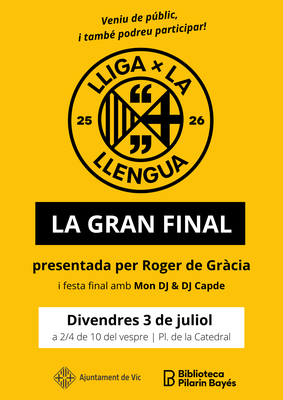La Gran Final de la Lliga per la Llengua