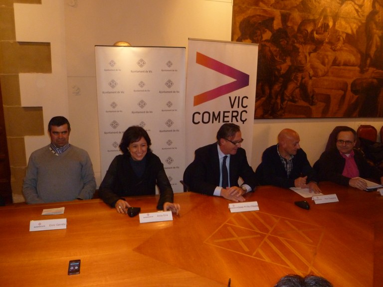 presentació oficial de Vic Comerç