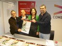 Moment de la presentació de la campanya de Nadal