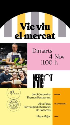 Dimarts, 4 de novembre. 11h. Plaça Major.