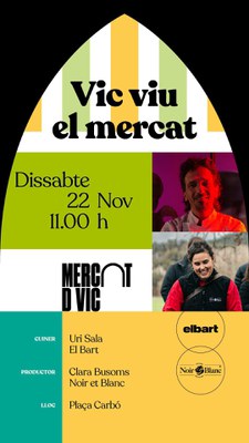 Dissabte, 22 de novembre, a les 11h plaça del Carbó