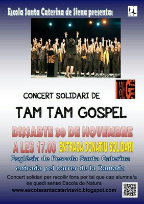 Concert solidari de l'AMPA de Santa Caterina.