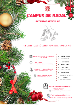 CAMPUS DE NADAL 25-26 PATINATGE ARTISTIC VIC.