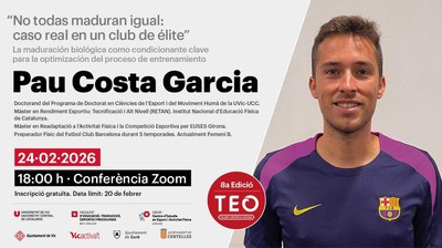 Conferència: 'No todas maduran igual: caso real en un club de élite'.