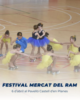 Festival Mercat del Ram de Patinatge Artístic.