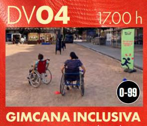 Gimcana inclusiva.
