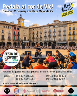 Pedala al cor de Vic!.