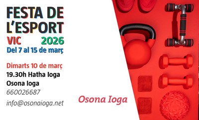 Hatha Ioga | Osona Ioga.