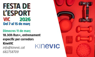 Run+, entrenament específic per corredors | KineVIC.