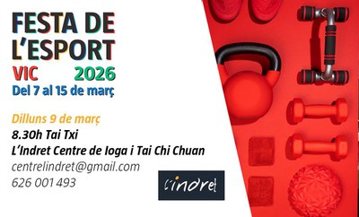 Tai Txi | L’Indret Centre de Ioga i Tai Chi Chuan.