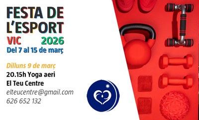 Yoga aeri | El Teu Centre.