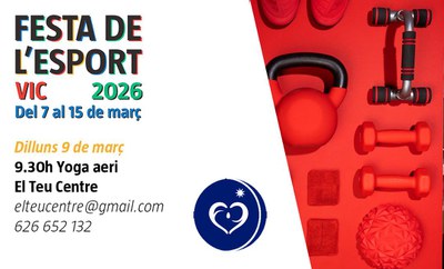 Yoga Aeri | El Teu Centre.