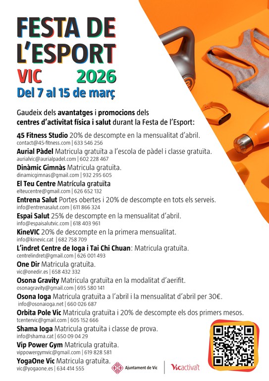 Promocions i descomptes als centres d'activitat física i salut