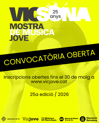 Convocatòria VicSona2026.