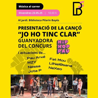 Presentació de la cançó "JO HO TINC CLAR".