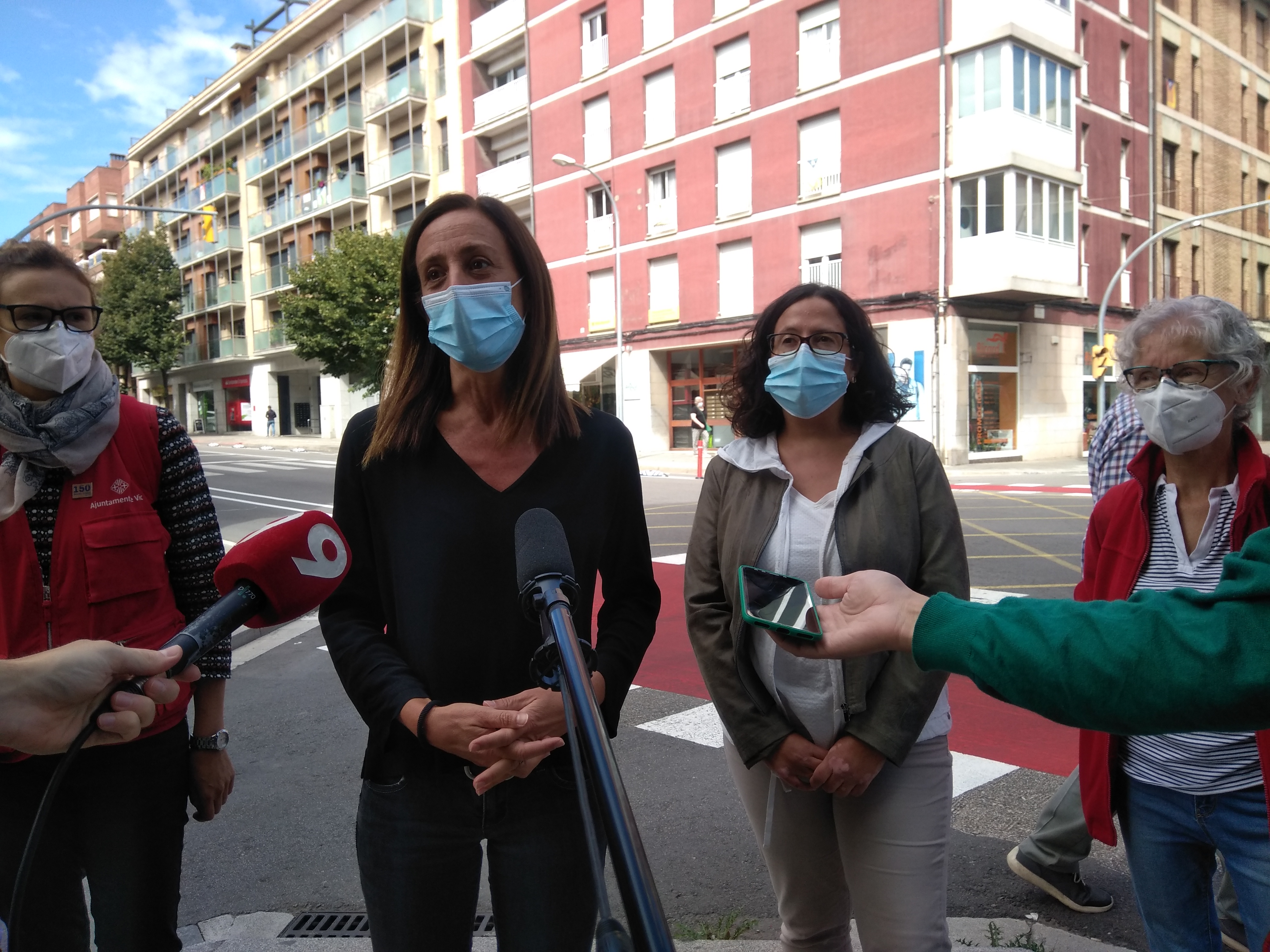 Fabiana Palmero, Joana Rodríguez i agents cívics