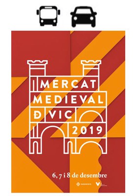 Afectaccions a la mobilitat atès al Mercat Medieval de Vic.