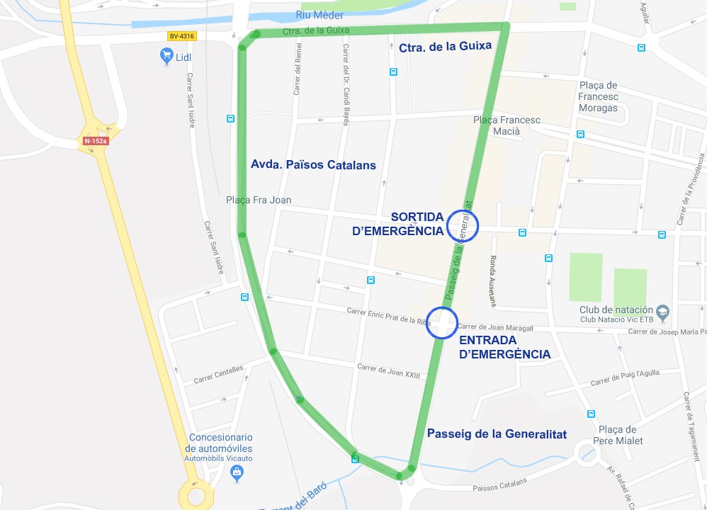 Recorregut de la cursa