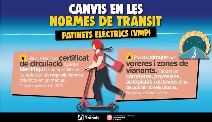 Canvis en les normes de trànsit