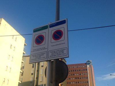 Nova zona d'aparcament regulat a l'entorn de l'Hospital Universitari de Vic.