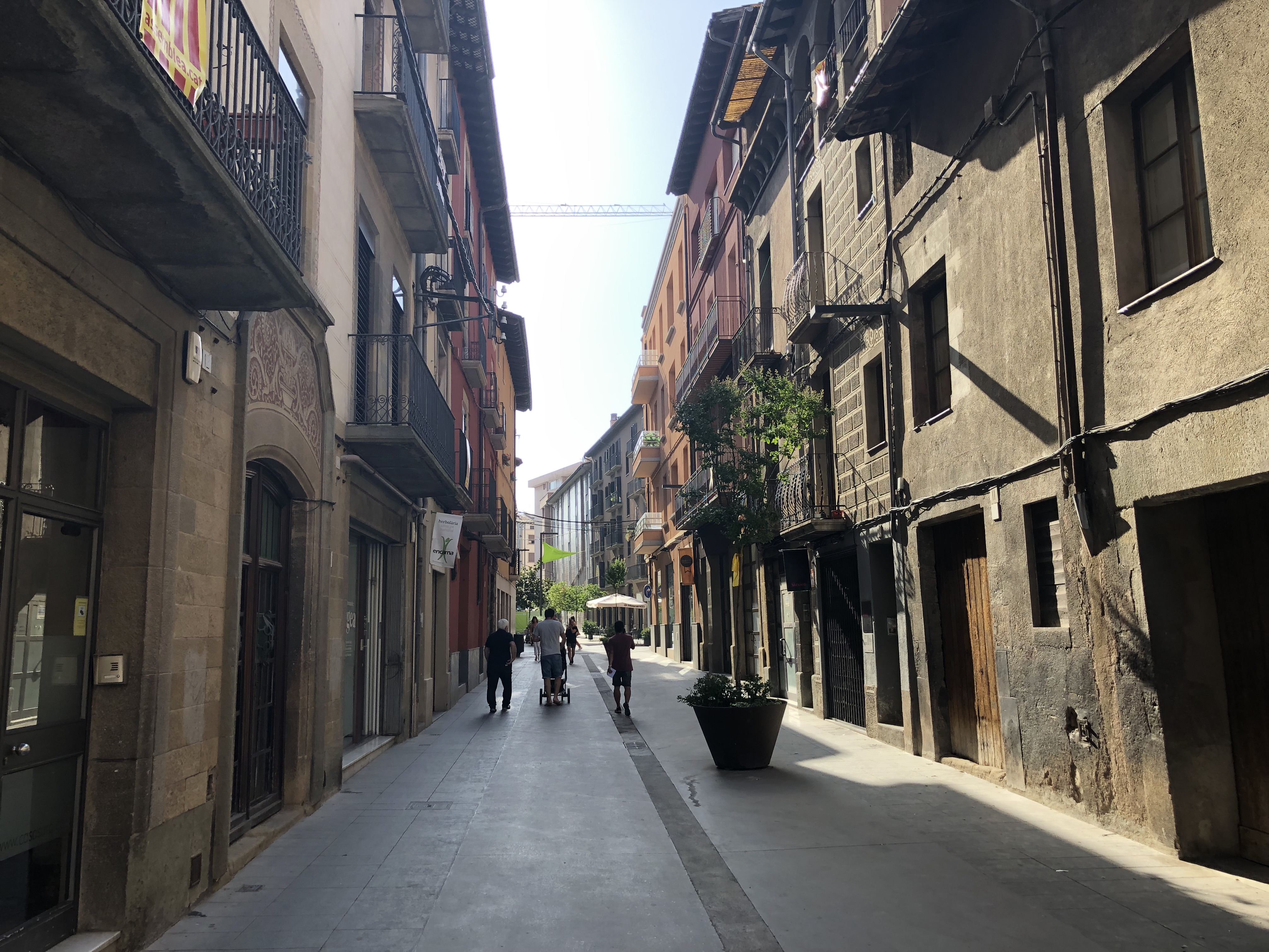Vista del carrer Nou